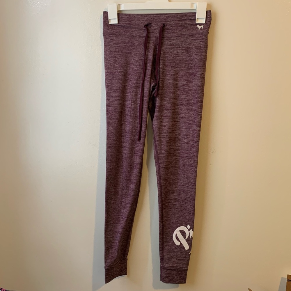 PINK Purple Workout Leggings